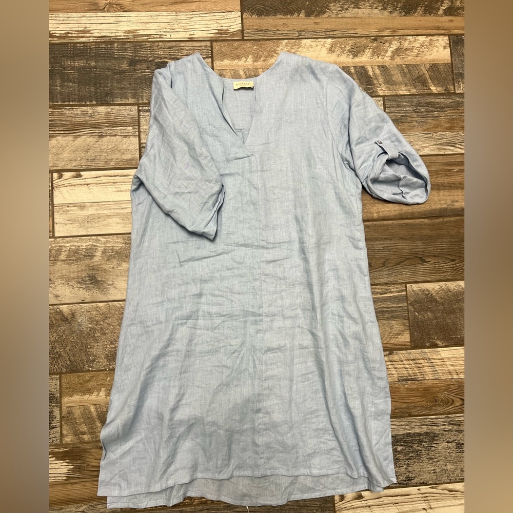 Nomad The Label Linen Dress Size 16